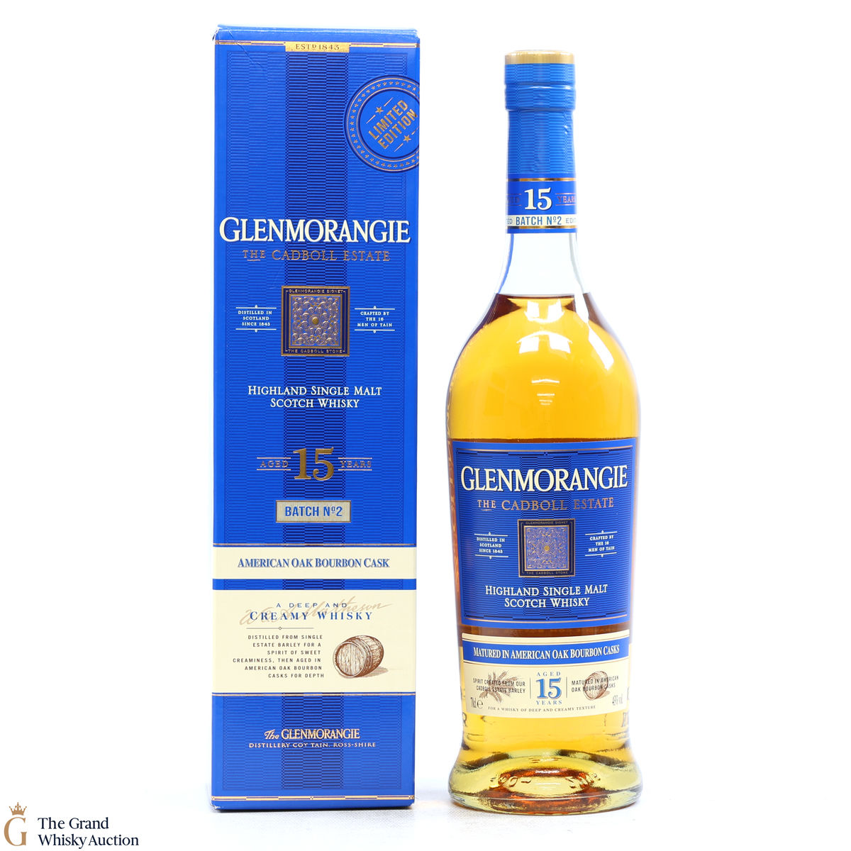 Glenmorangie - 15 Year Old - The Cadboll Estate - Batch 2 