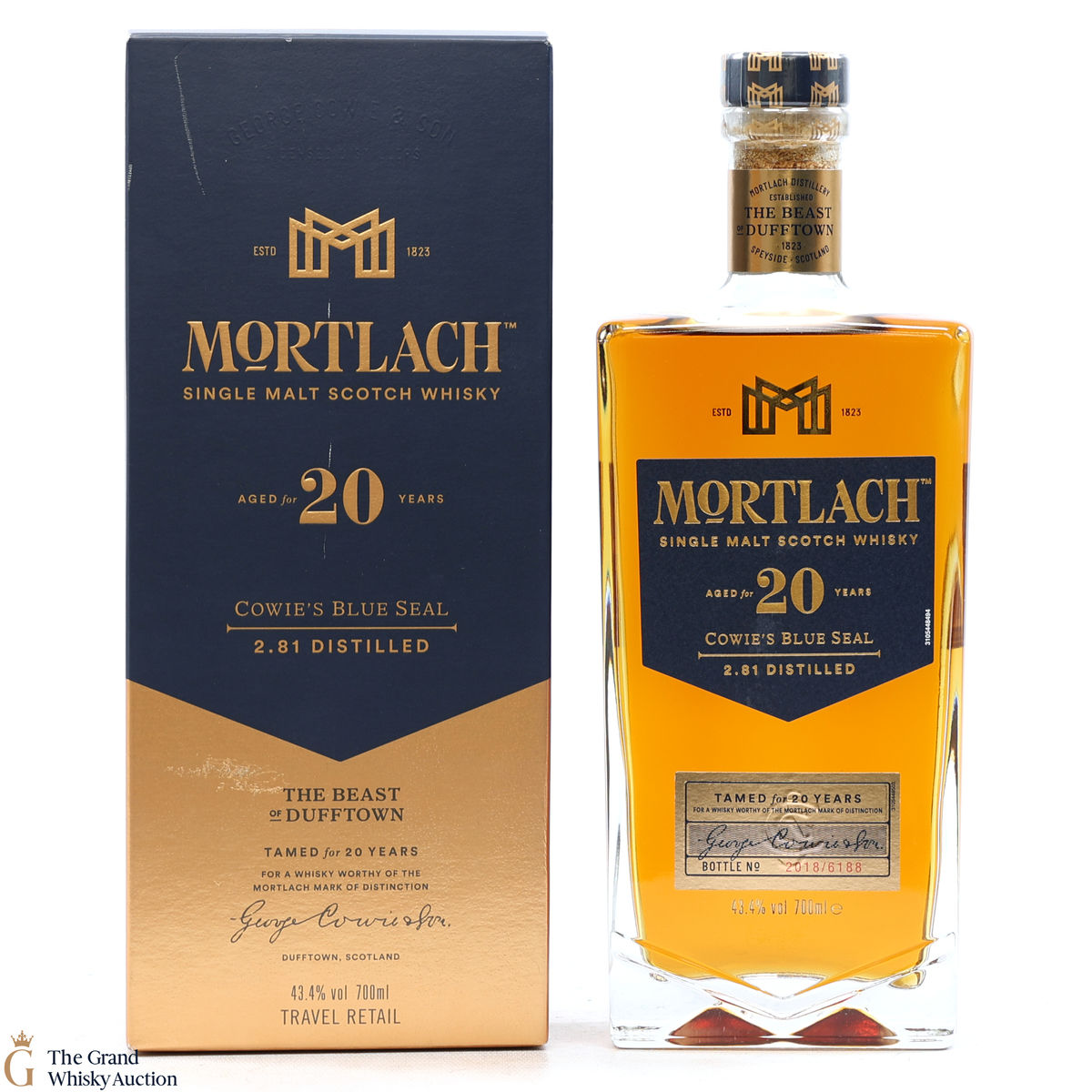 Mortlach - 20 Year Old Cowies Blue Seal 2.81