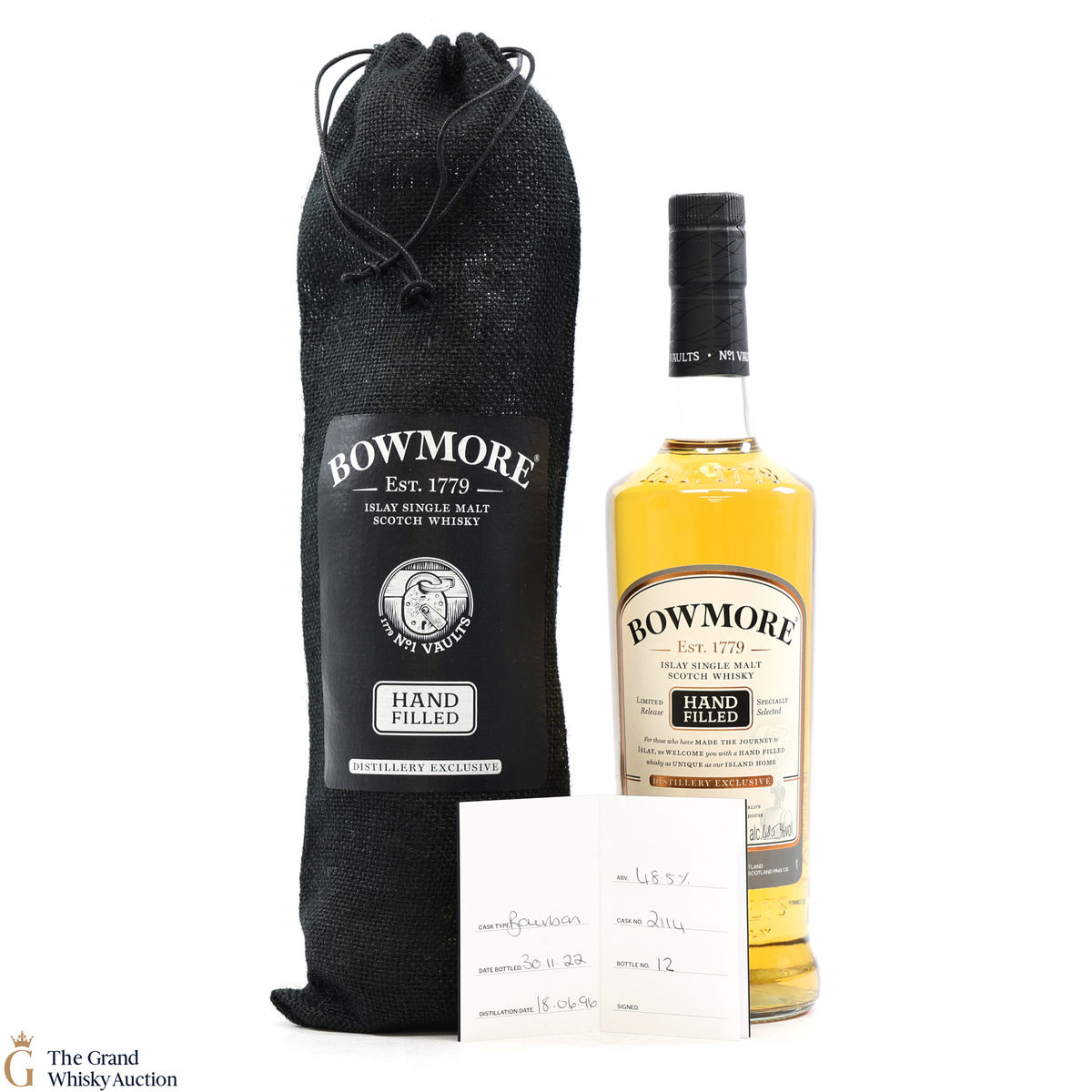 Bowmore - 26 Year Old 1996 - Bourbon #2114 Hand Fill 2022
