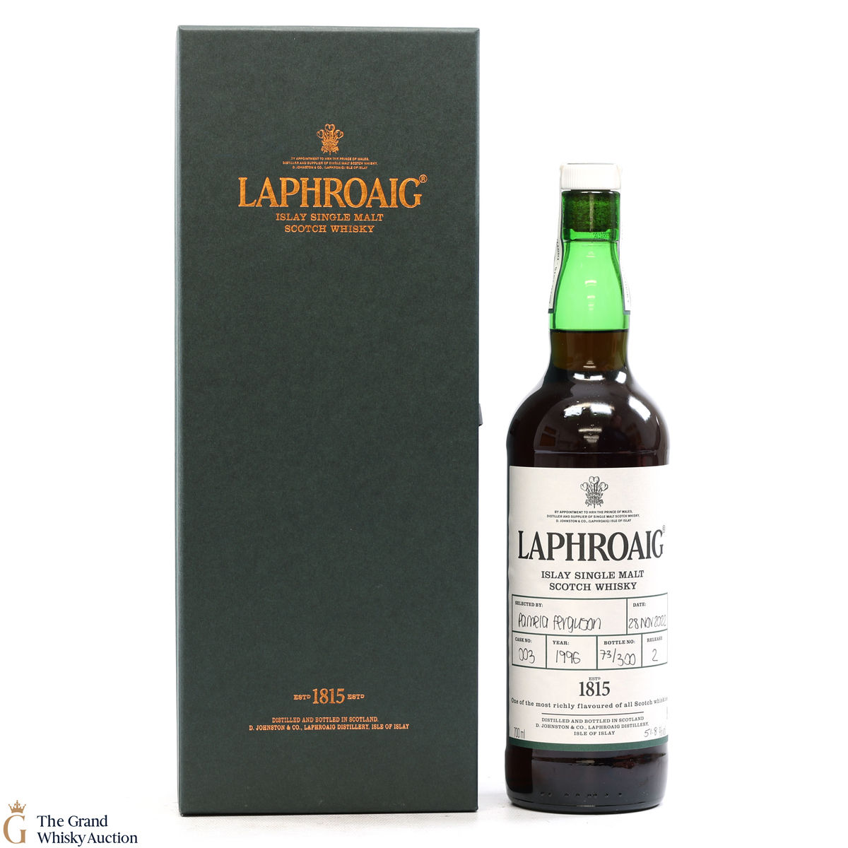 Laphroaig - 1996 Single Cask #003 - Hand Fill Release #2 2022 