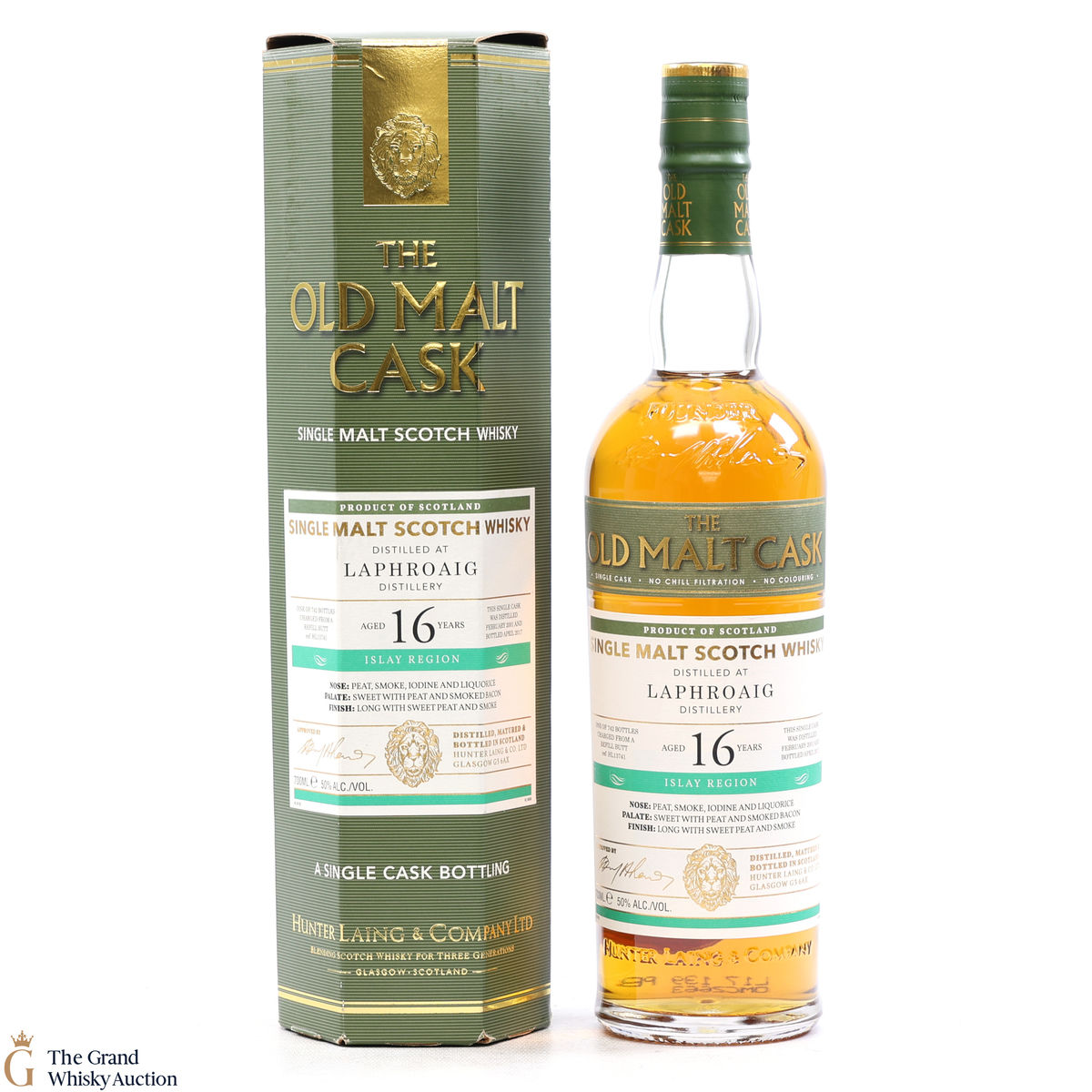 Laphroaig - 16 Year Old 2001 - Single Cask #HL13741 - Old Malt Cask