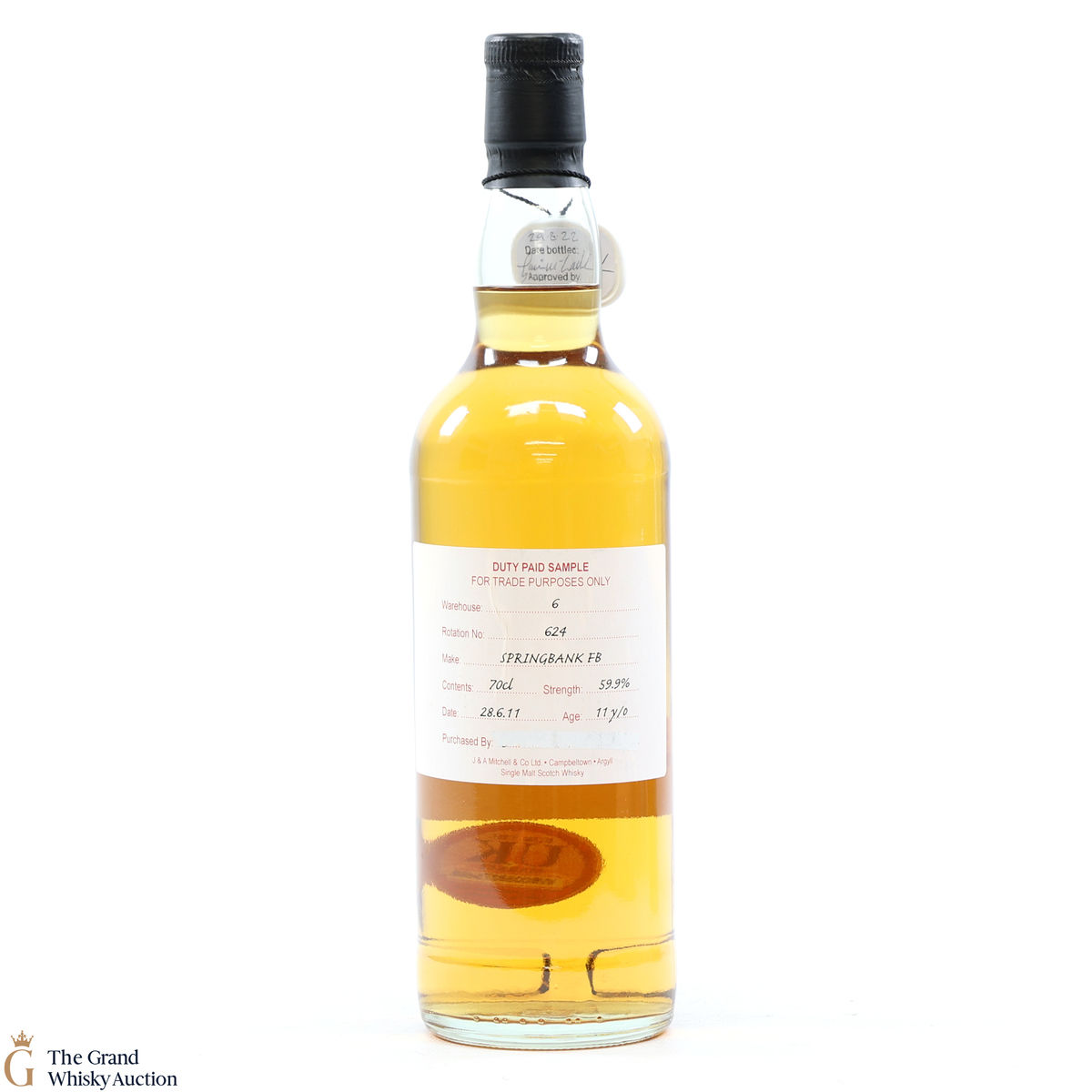 Springbank - 11 Year Old 2011 Fresh Barrel Duty Paid Sample