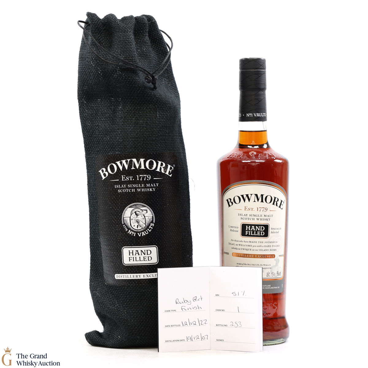 Bowmore - 2007 Ruby Port Finish #001 Hand Fill 2022