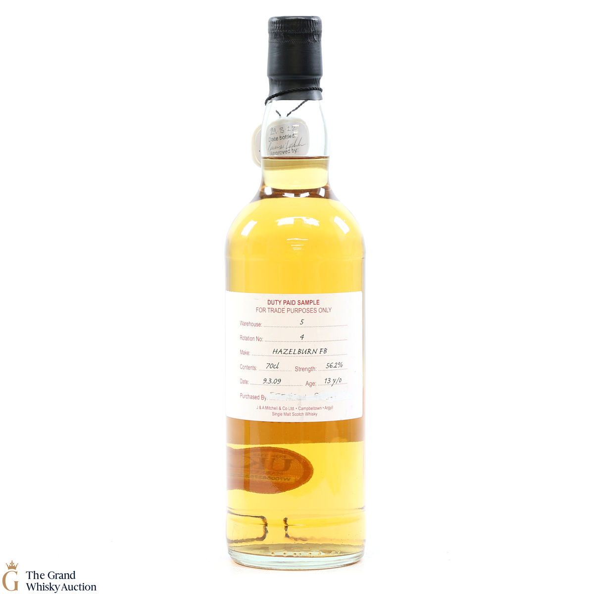 Hazelburn - 13 Year Old 2009 Duty Paid Sample