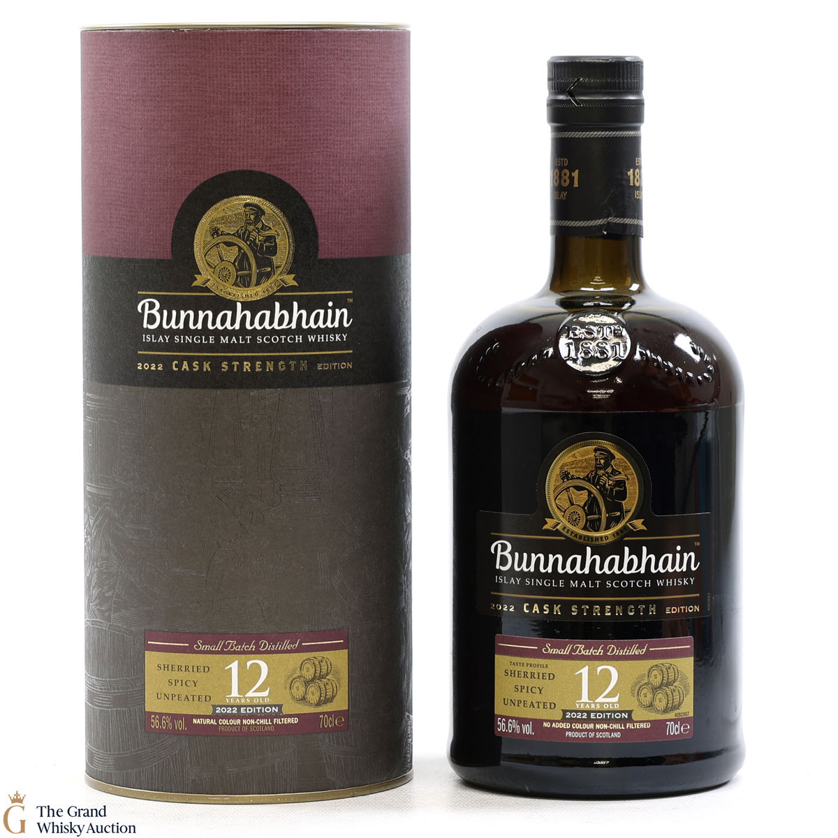 Bunnahabhain - 12 Year Old 2022 Small Batch Cask Strength 56.6%