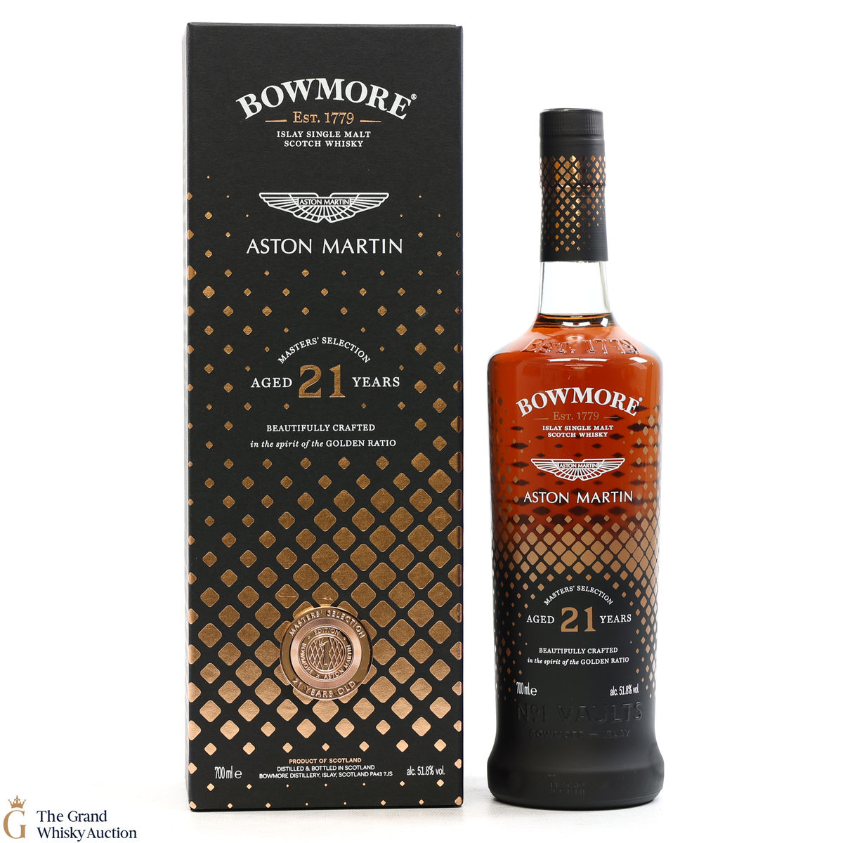 Bowmore - 21 Year Old - Aston Martin - Masters Selection