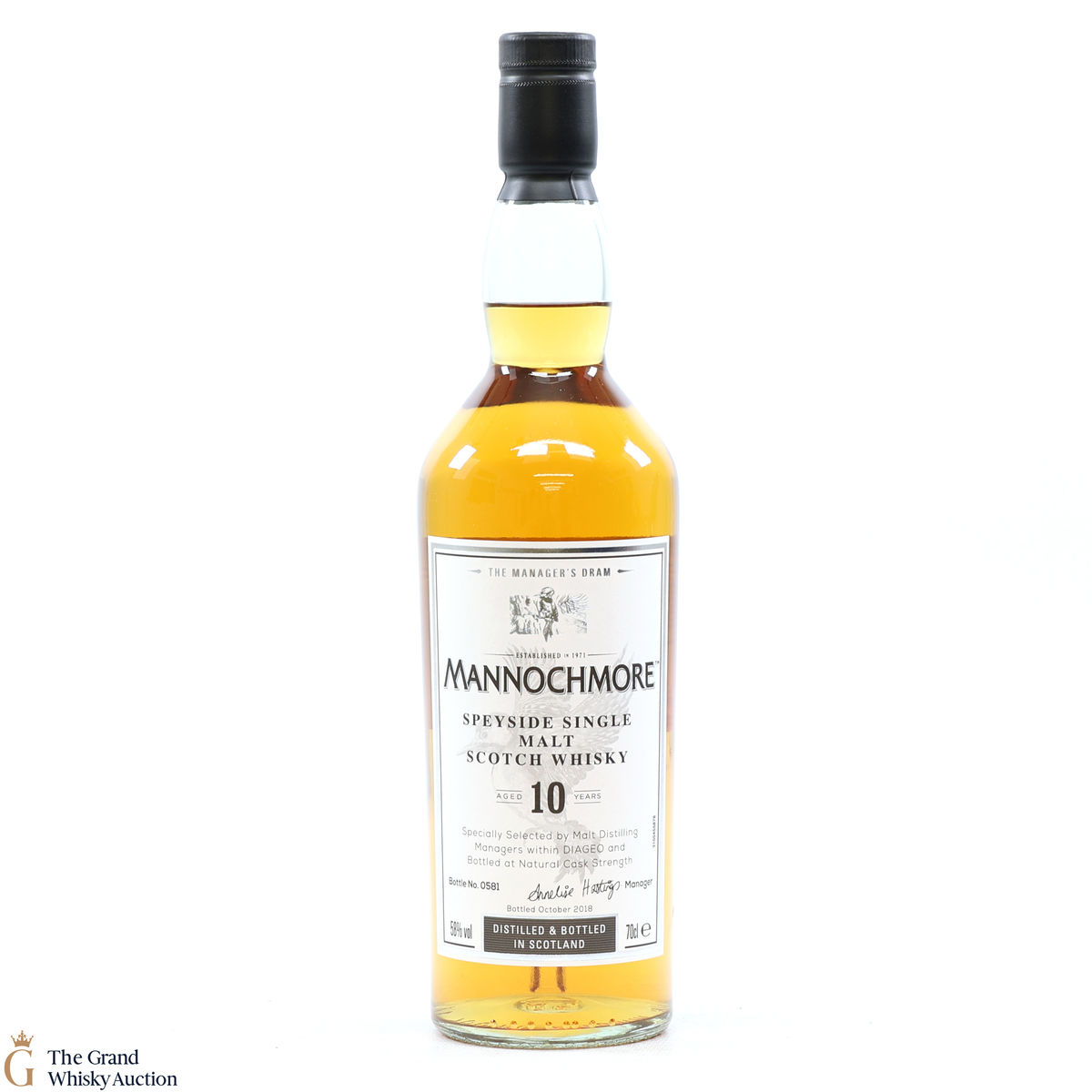 Mannochmore - 10 Year Old - 2018 Manager's Dram 