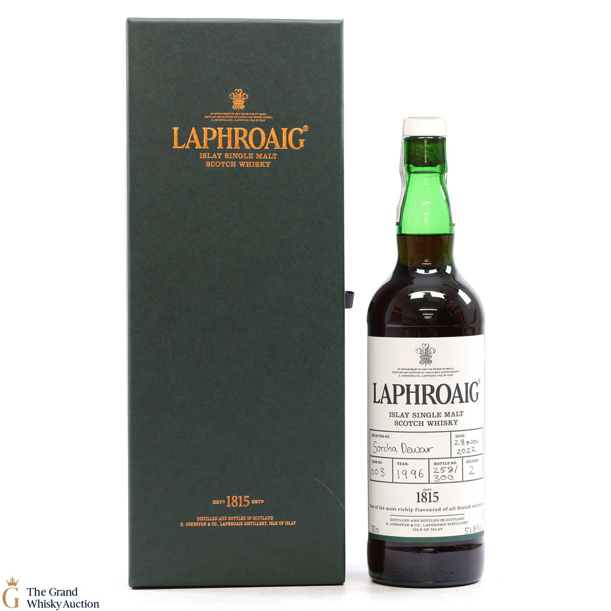 Laphroaig - 1996 Single Cask #003 - Hand Fill Release #2 2022 
