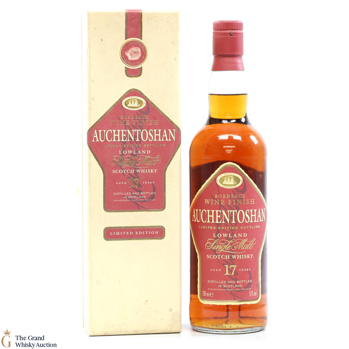 Auchentoshan - 17 Year Old - Bordeaux Wine Finish