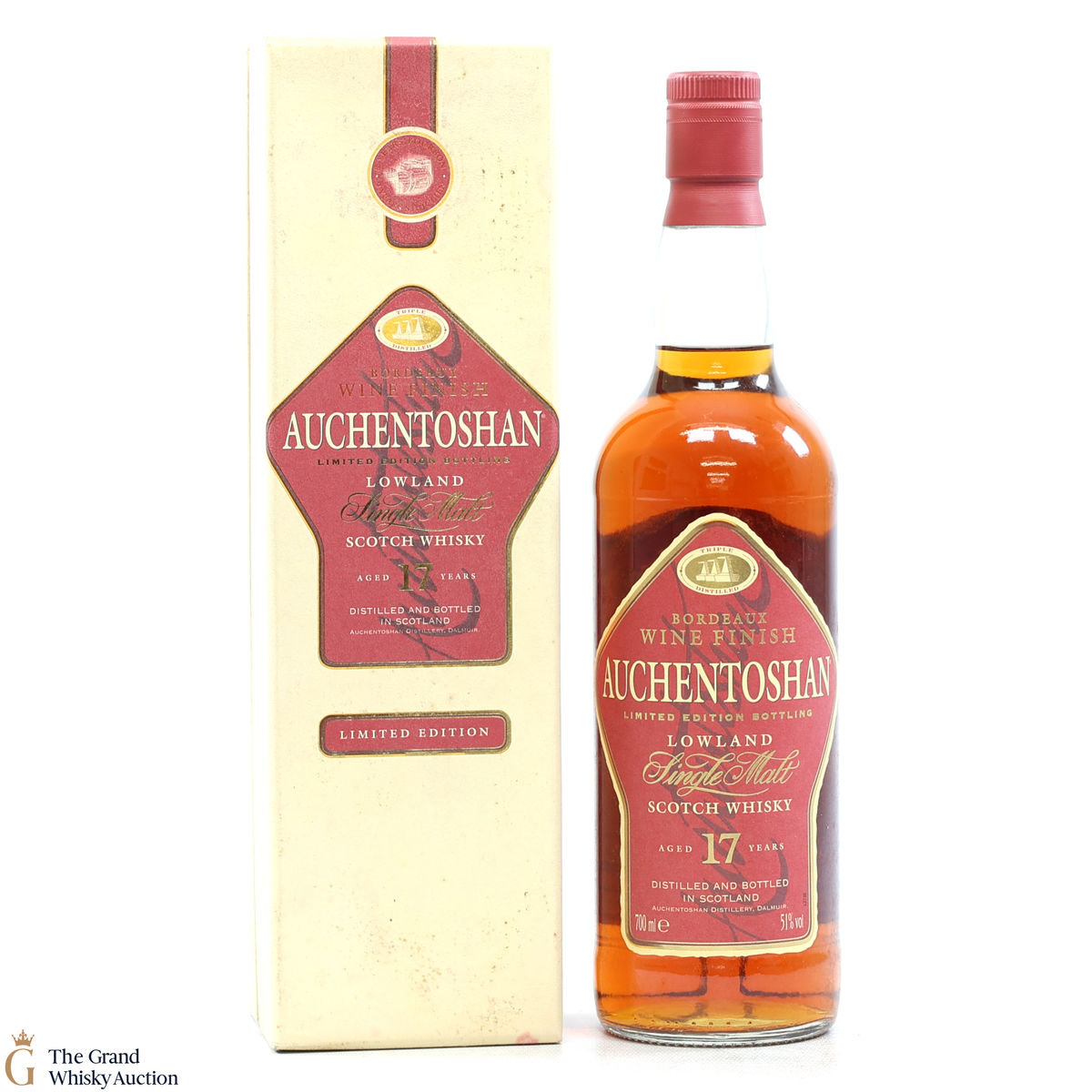 Auchentoshan - 17 Year Old - Bordeaux Wine Finish