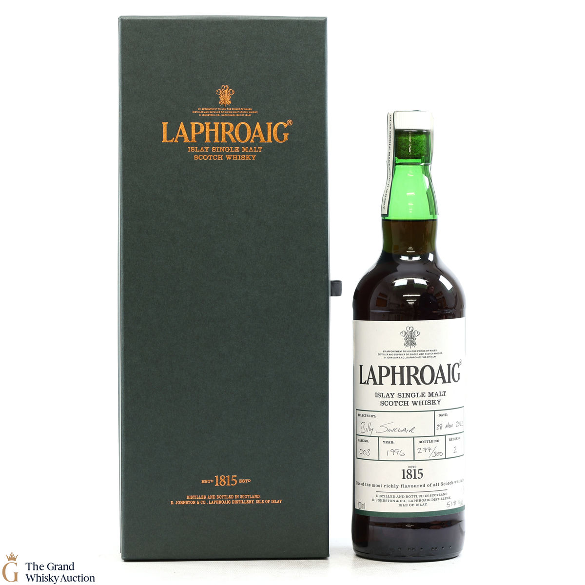Laphroaig - 1996 Single Cask #003 - Hand Fill Release #2 2022 