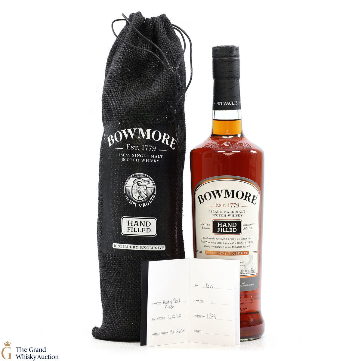 Bowmore - 2007 Ruby Port Finish #001 Hand Fill 2022