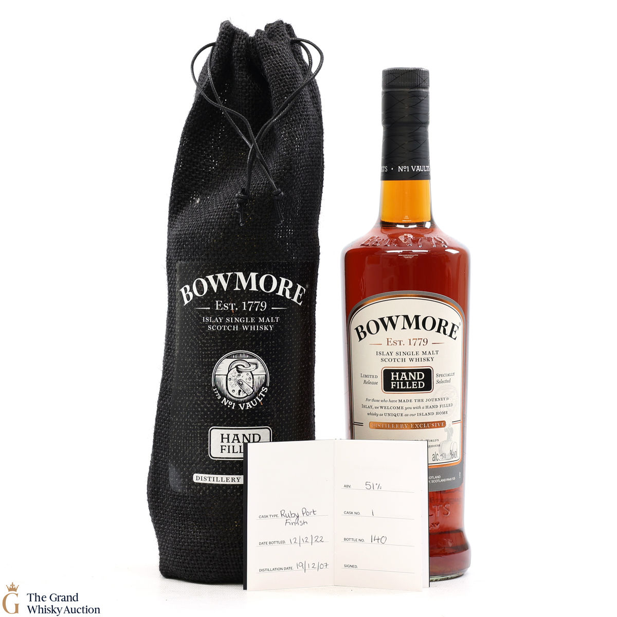 Bowmore - 2007 Ruby Port Finish #001 Hand Fill 2022