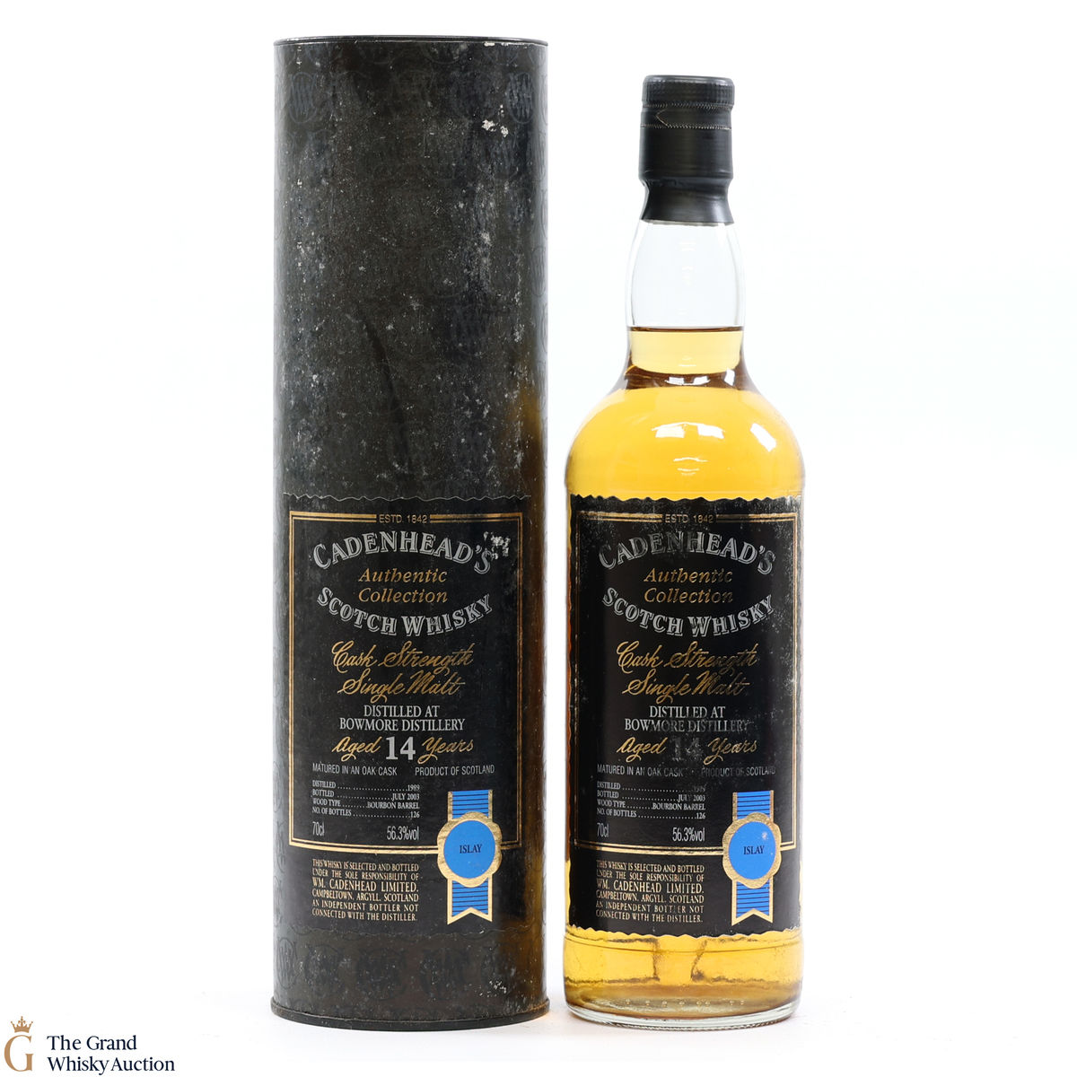 Bowmore - 14 Year Old 1989 - Cadenhead's Cask Strength