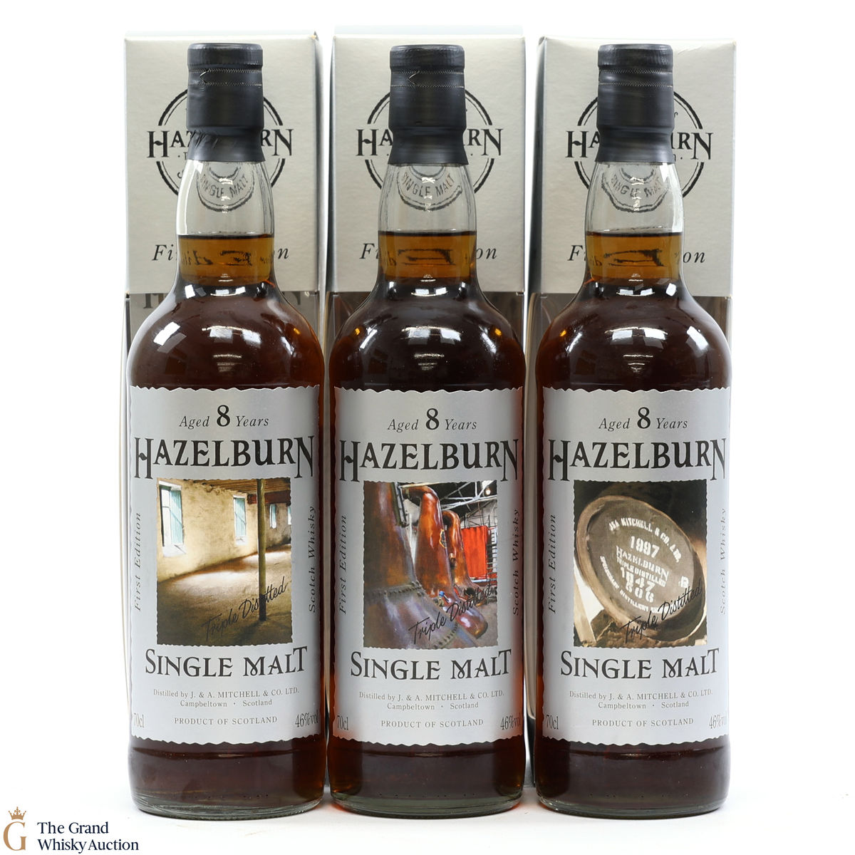Hazelburn - 8 Year Old - First Edition Set