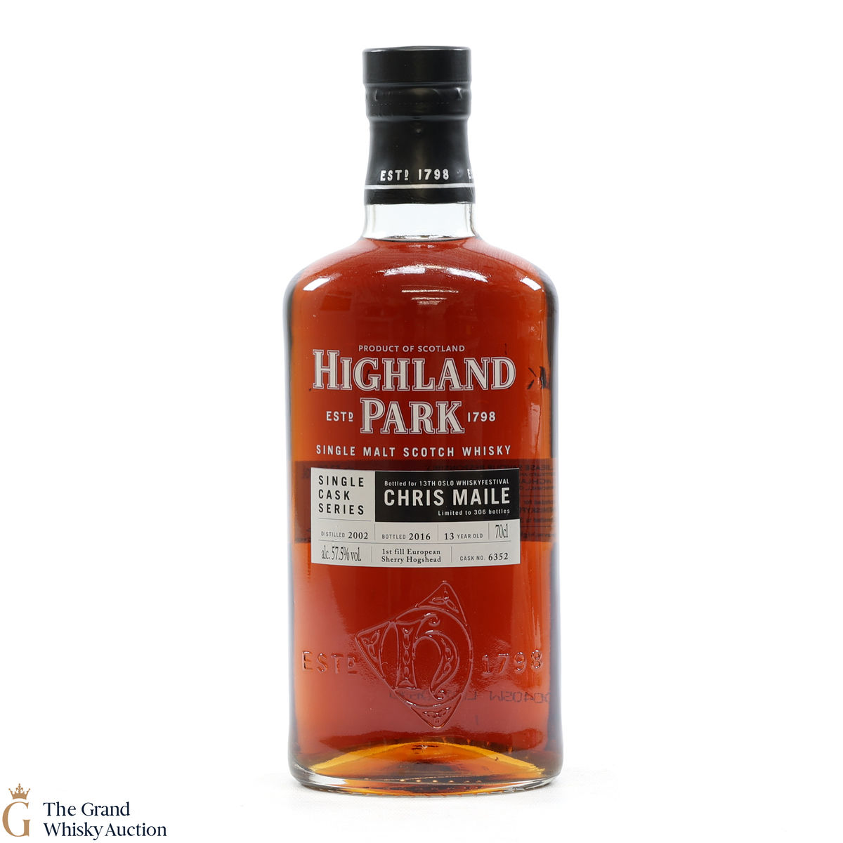 Highland Park - 13 Year Old - 2002 Single Cask Series (Chris Maile, 13th Oslo Whisky Festival) 