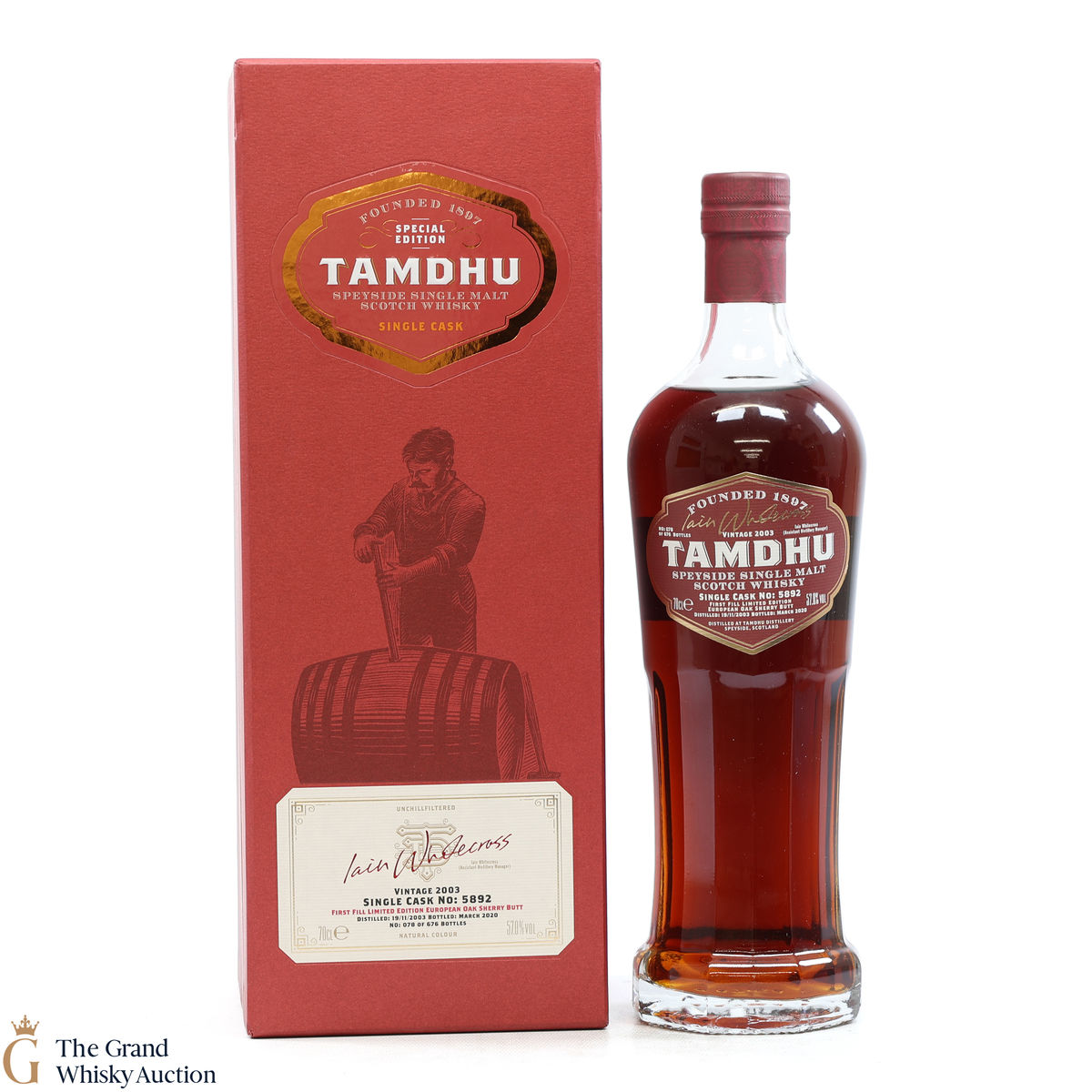 Tamdhu - 2003 Single Cask #5892 2020