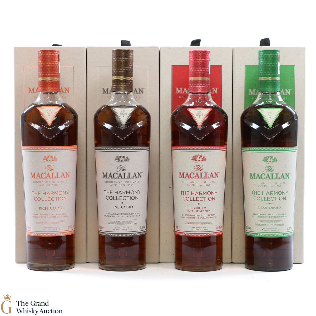 Macallan - The Harmony Collection - Harmony I & II (4 x 70cl)