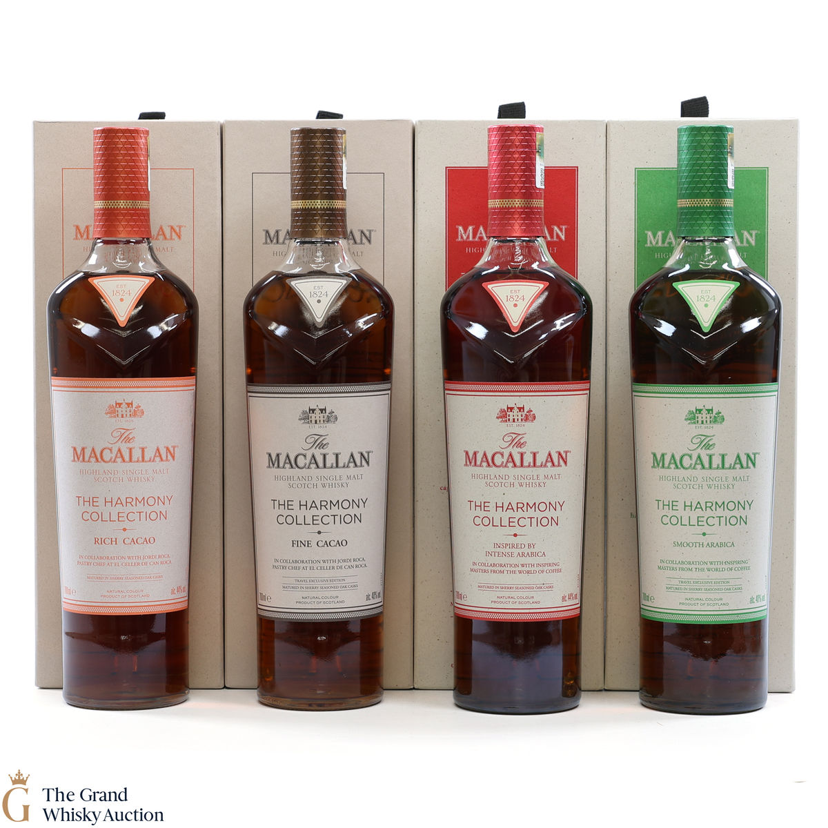 Macallan - The Harmony Collection - Harmony I & II (4 x 70cl)