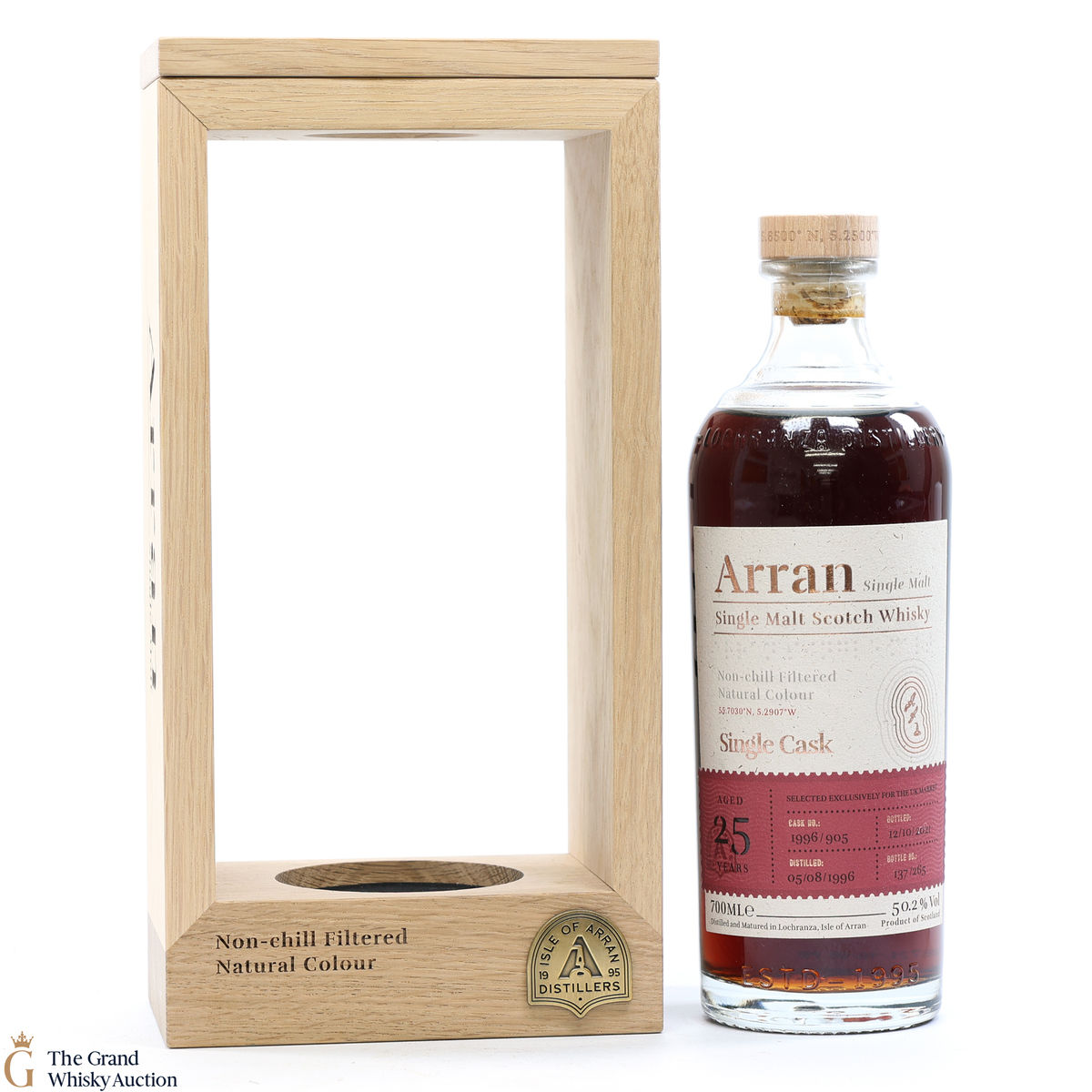 Arran - 25 Year Old Single Sherry Cask #1996/905 UK Exclusive 2021