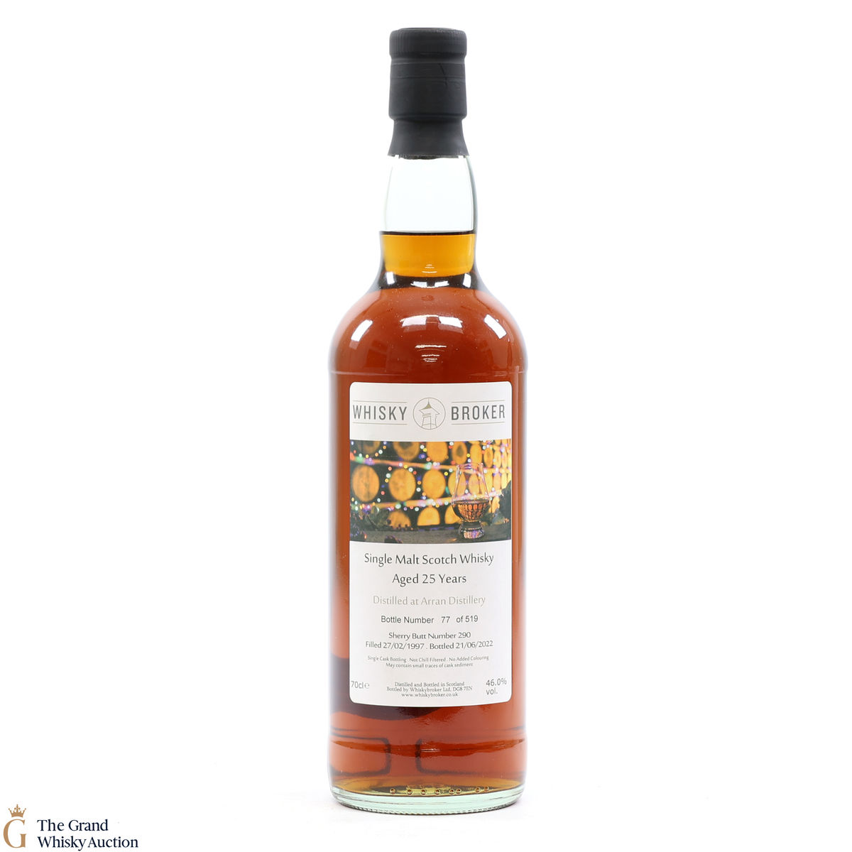 Arran - 25 Year Old 1997 Sherry Butt #290 - Whisky Broker