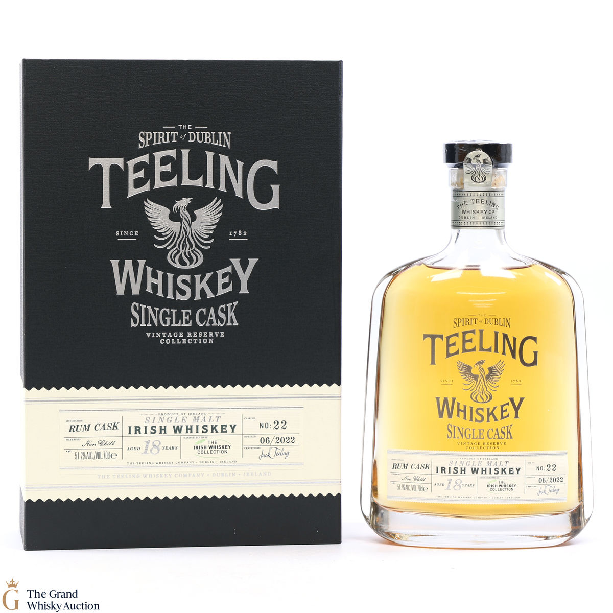 Teeling Whiskey - 18 Years Old Rum Cask #22 - The Irish Whisky Collection