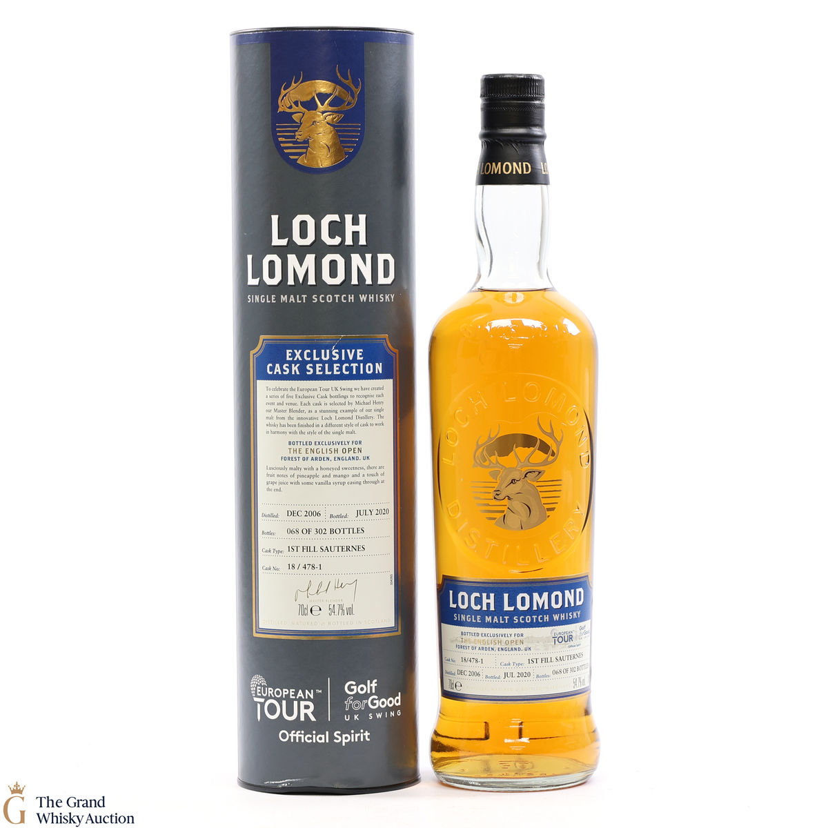 Loch Lomond - 2006  Single Cask #18/478-1 - English Open Exclusive