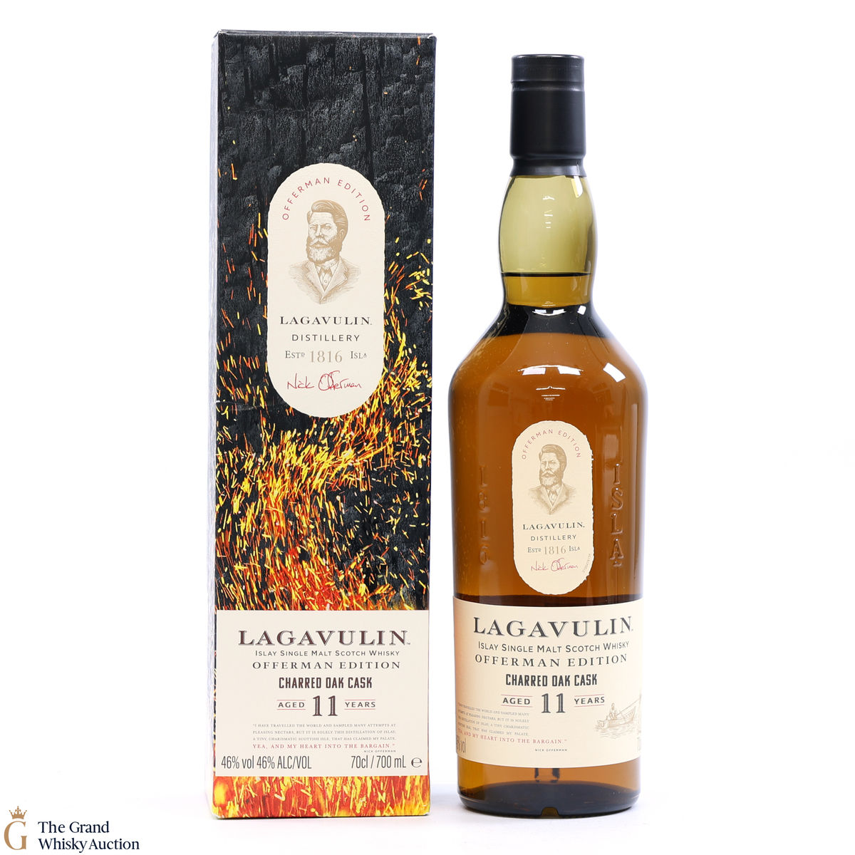 Lagavulin - 11 Year Old - Offerman Edition - Charred Oak Cask 
