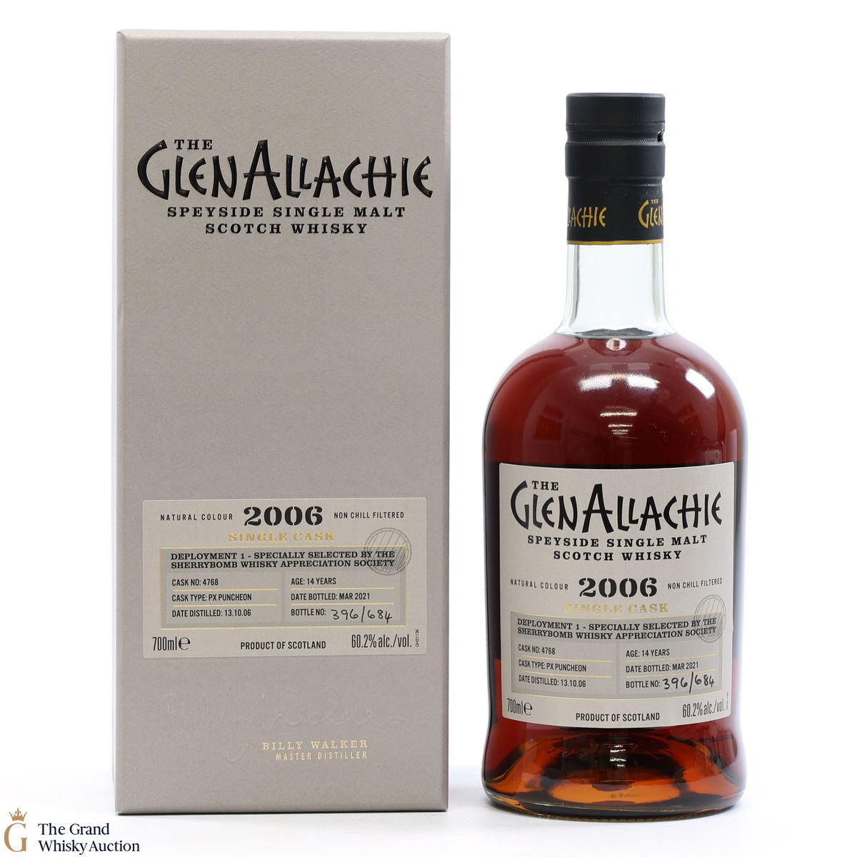 GlenAllachie - 14 Year Old #4768 2006 - Sherrybomb Appreciation Soc.