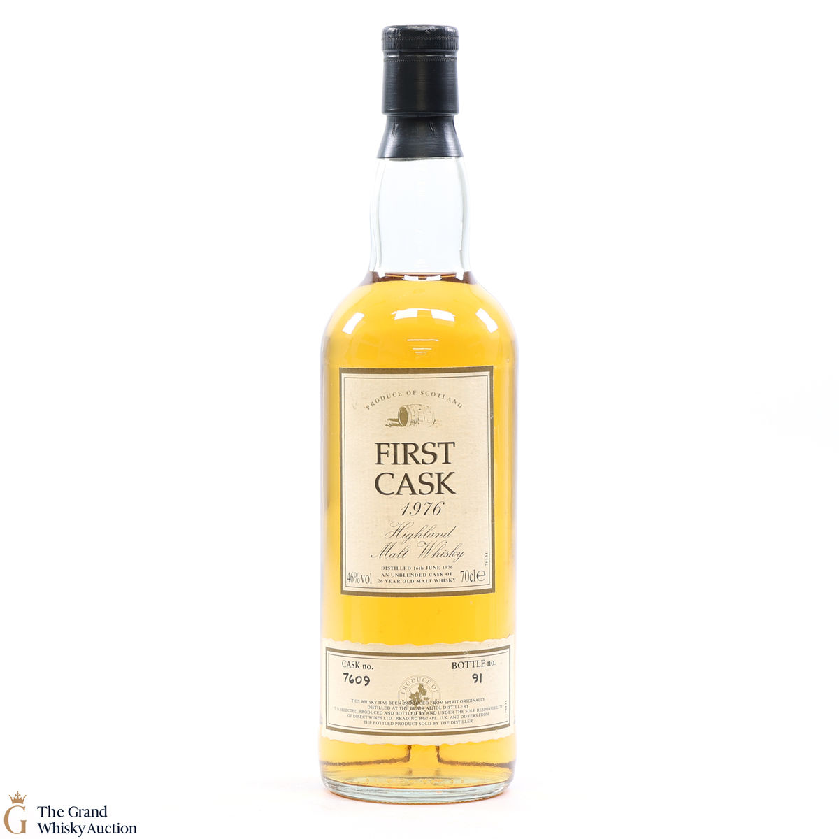 Blair Athol - 26 Year Old 1976 #7609 - First Cask