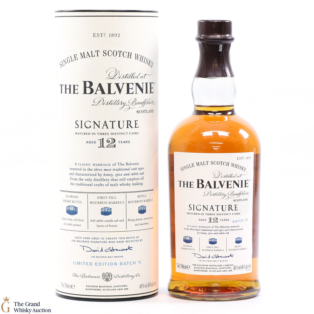 Balvenie - 12 Year Old -  Signature - Batch #5