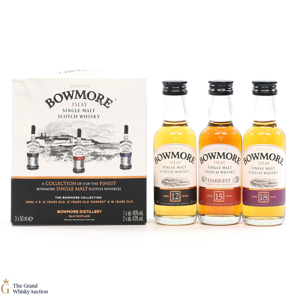 Bowmore - The Bowmore Collection (3 x 5cl)