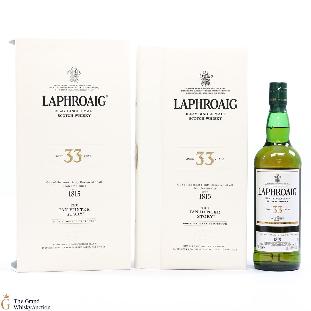 Laphroaig - 33 Year Old - The Ian Hunter Story - Book 3