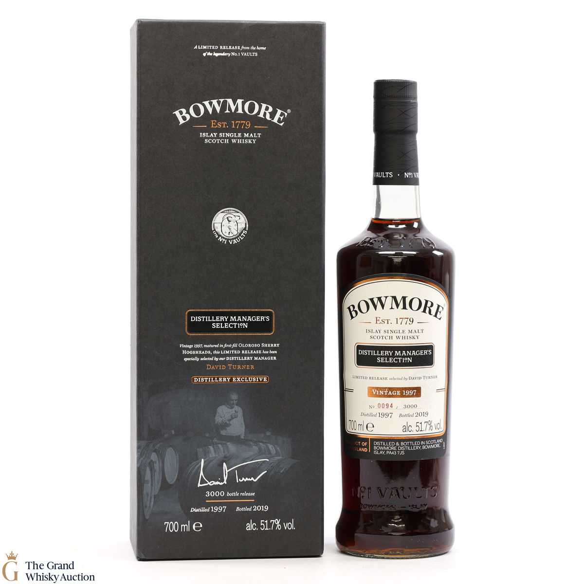 Bowmore - Manager's Selection - 1997 Distillery Exclusive 2019