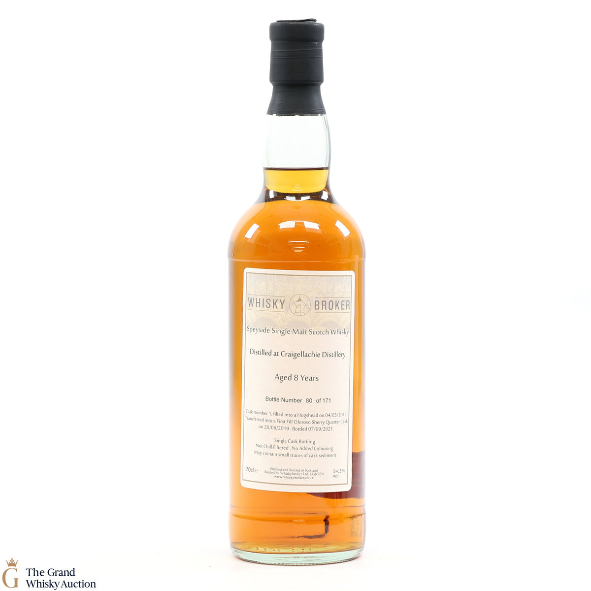 Craigellachie - 8 Year Old 2013 - Whisky Broker #1