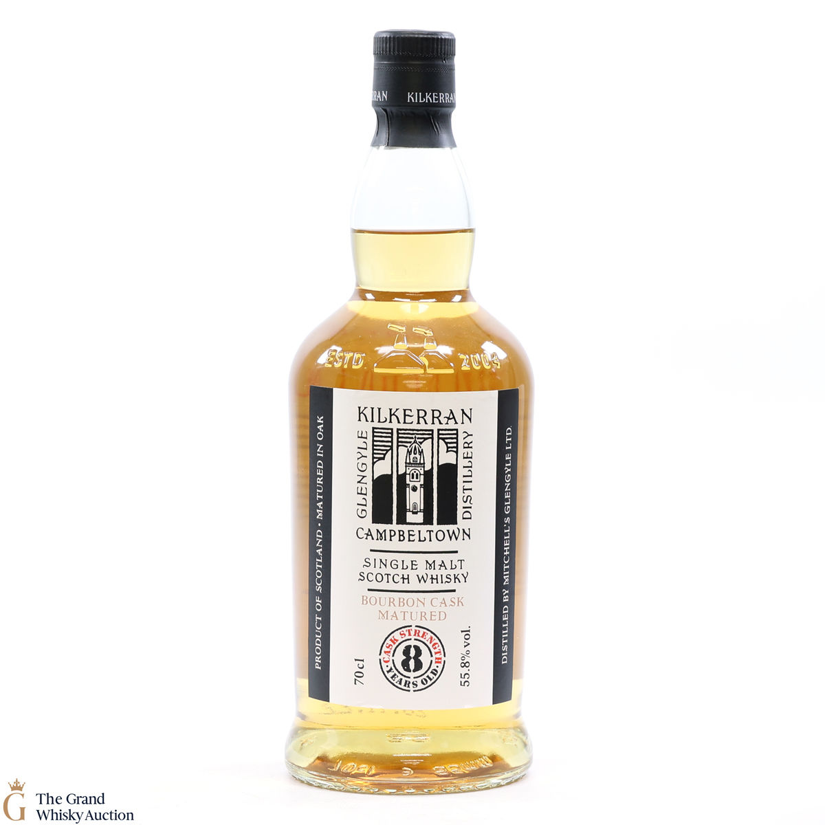 Kilkerran - 8 Year Old - Bourbon Oak 2022 - Cask Strength 55.8%