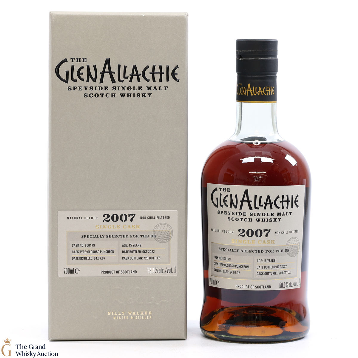 Glenallachie - 15 Year Old #800179 Single Oloroso Puncheon UK Exclusive