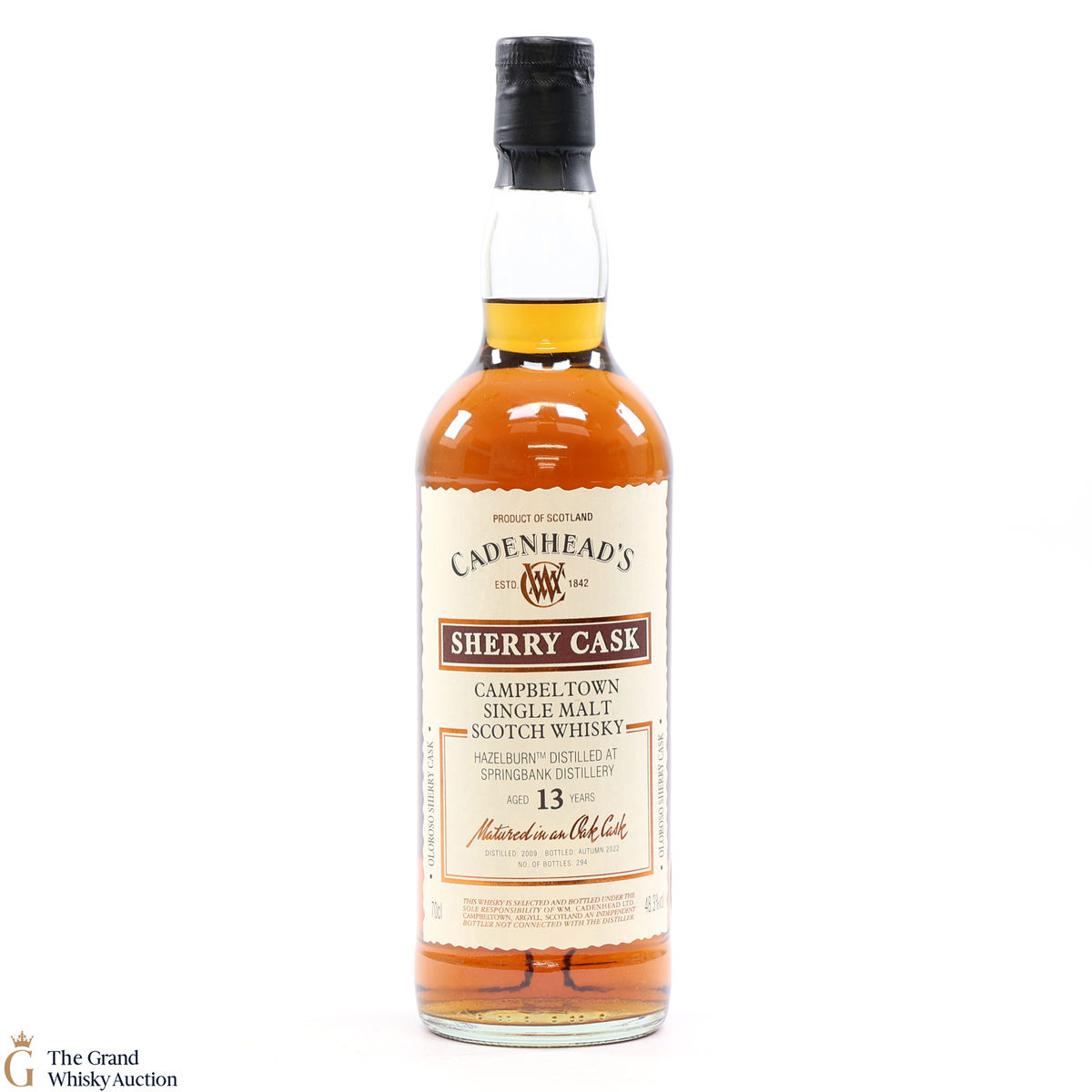 Hazelburn - 13 Year Old 2009 - Sherry Cask - Cadenhead's
