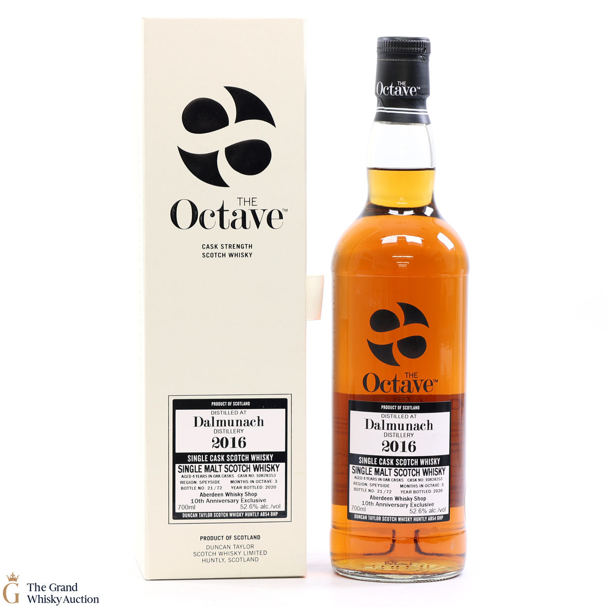 Dalmunach - 3 Year Old - 2016 - The Octave Cask - 10th Anniversary Exclusive 
