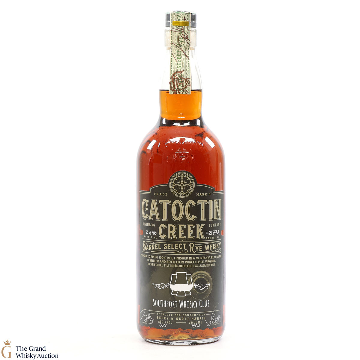 Catoctin Creek - Montanya Rum Finish Rye Whisky - Southport Whisky Club (75cl)