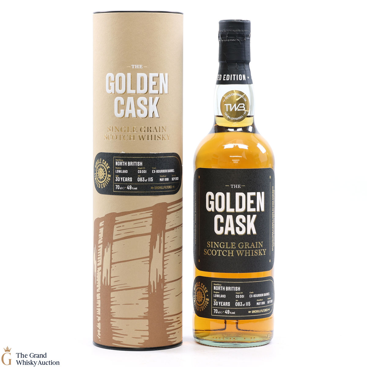 North British - 30 Year Old 1991 - Golden Cask
