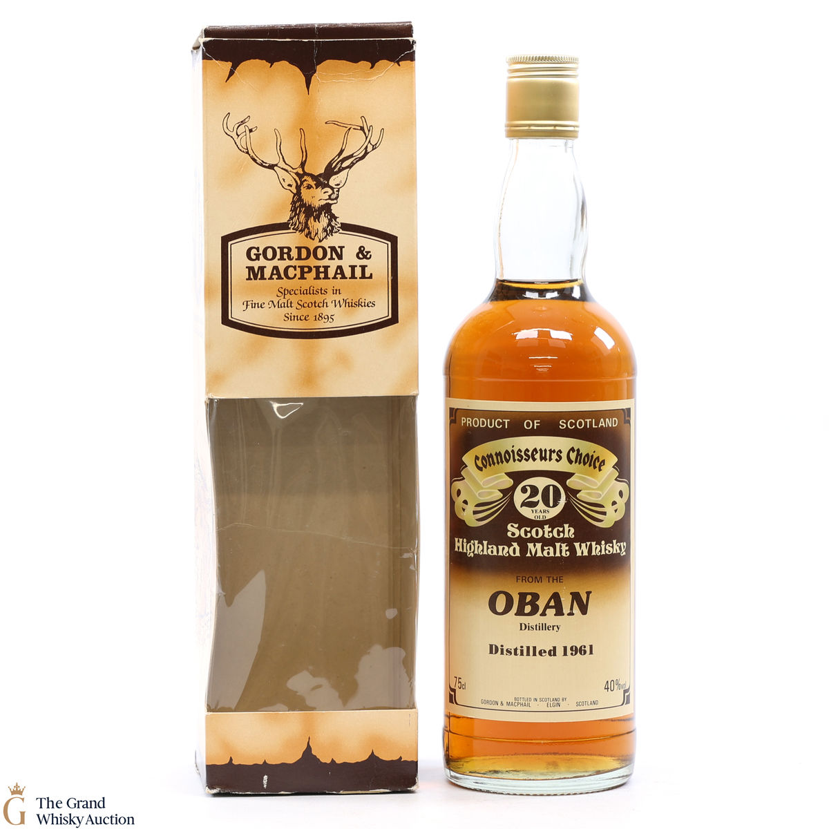 Oban - 20 Year Old 1961 Gordon and MacPhail Connoisseurs Choice 75cl