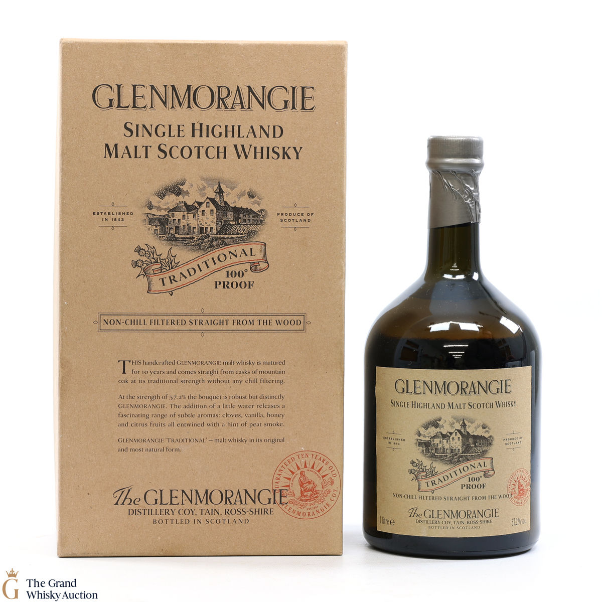 Glenmorangie - Traditional 100 Proof  1L