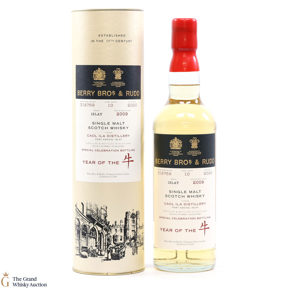 Caol Ila - 10 Year Old 2009 - Year of the Ox - Berry Bros & Rudd