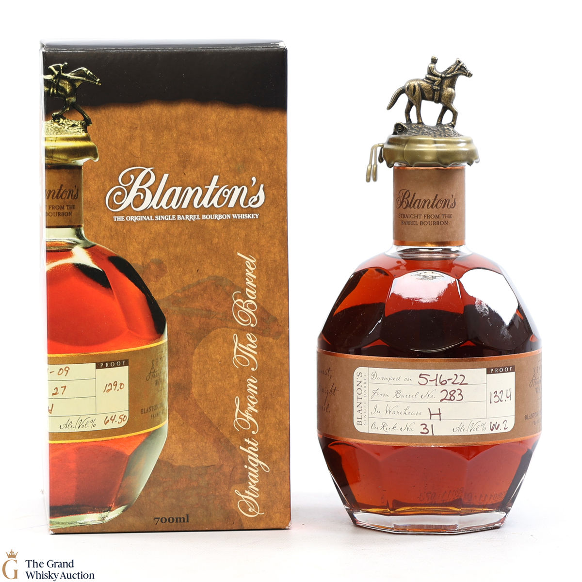 Blanton's - Straight From The Barrel - Cask Strength (66.2% ABV)