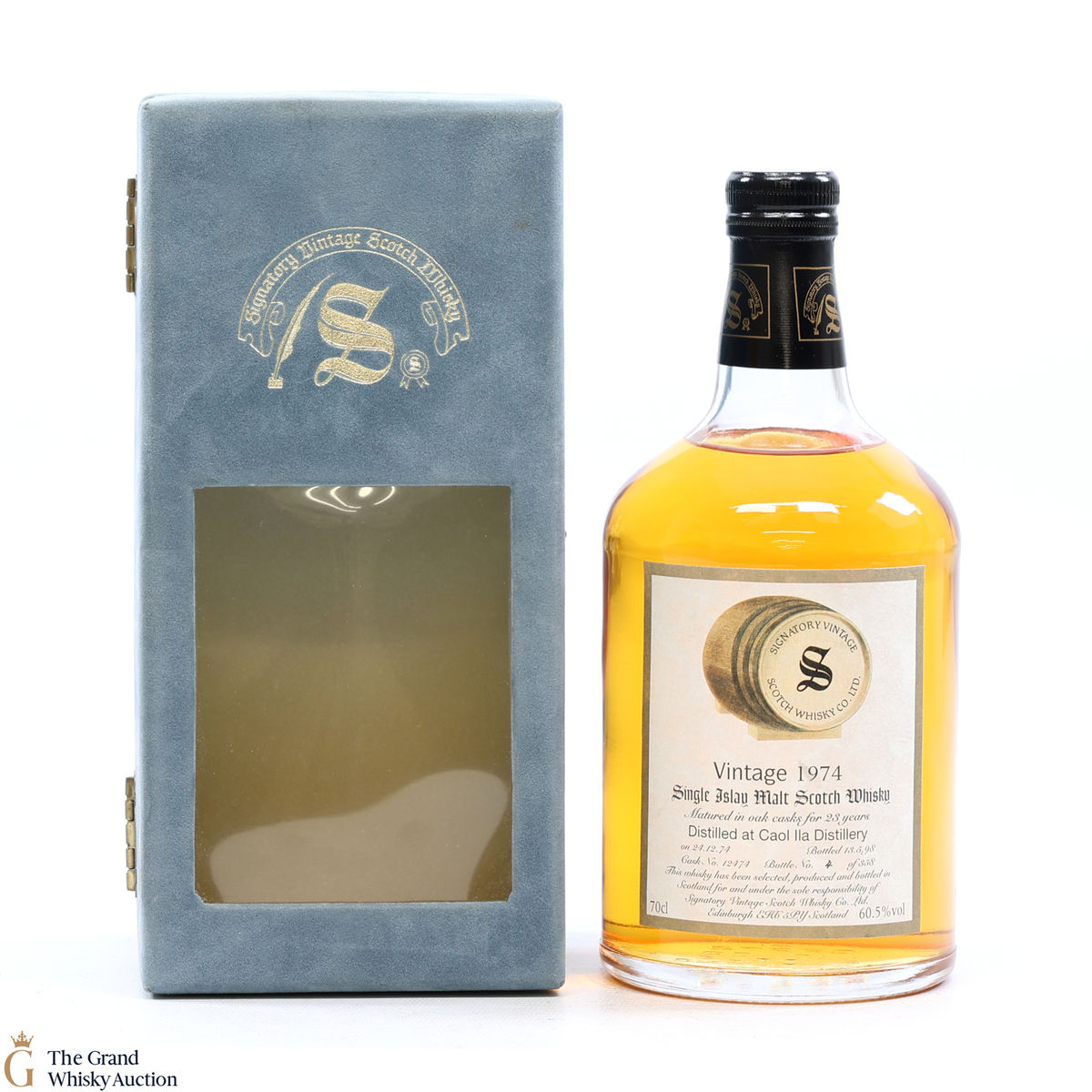 Caol Ila - Signatory 23 Year Old #12474 - 1974 Vintage