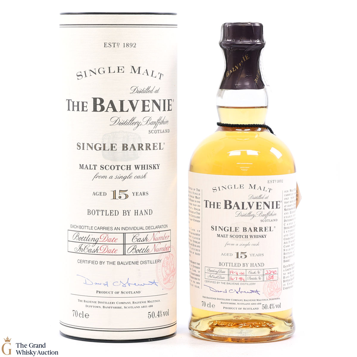Balvenie - 15 Year Old 1984 - Single Barrel #3390