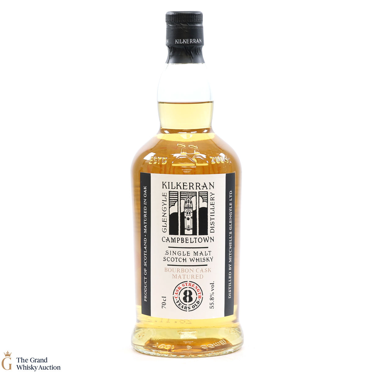 Kilkerran - 8 Year Old - Bourbon Oak 2022 - Cask Strength 55.8%