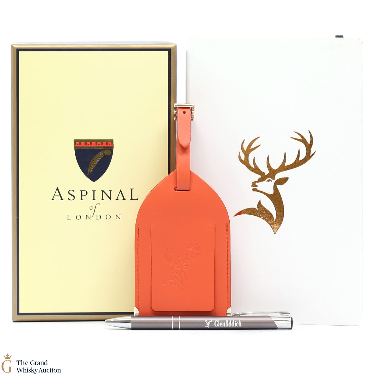 Glenfiddich Notebook, Pen & Tag