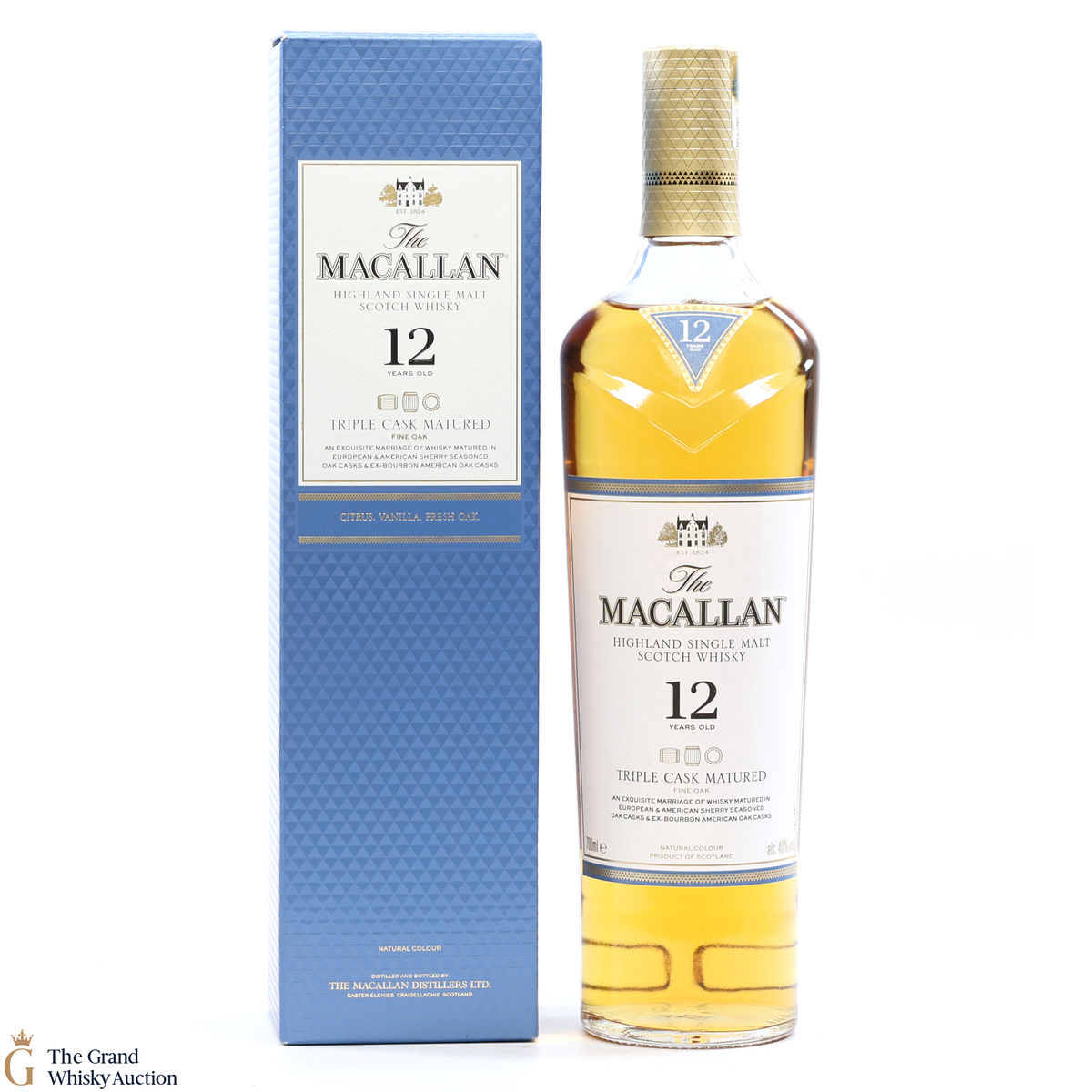 Macallan - 12 Year Old - Triple Cask (Fine Oak) 